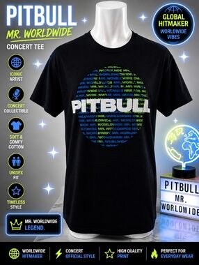 Pitbull Mr.‎ Worldwide Concert Tee
